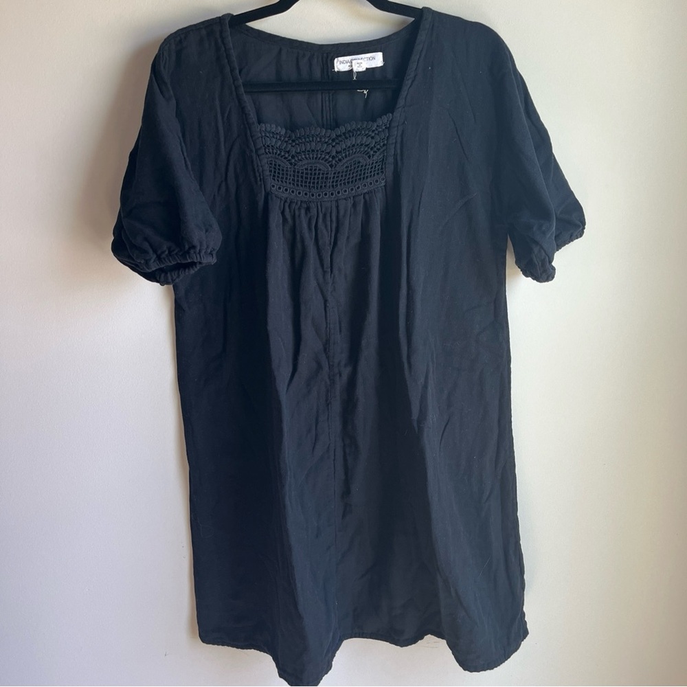 Emerson fry India collection organic cotton mini dress oversized size XS/S